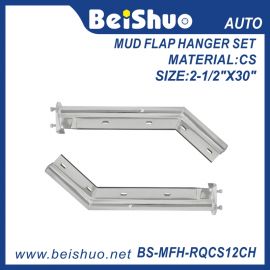 BS-MFH-RQCS12CH Angled Spring Loaded Mud Flap Hanger Set