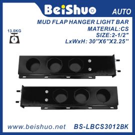 BS-LBCS3012BK Black Mud Flap Hanger Light Bars