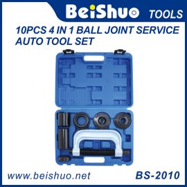 BS-2010 10PCS 4 In 1 Ball Joint Service Auto Tool Set