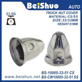 BS-10005-33-51 CS Steel Wheel Lug Nut Cover for Truck
