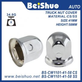 BS-CW1101-41-58 Steel Wheel Lug Nut Cover for Truck