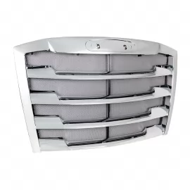 BS-FR-102CH Chrome Grille With Bug Screen for 2018-2021 Freightliner Cascadia