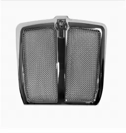 BS-KW-103CH Chrome Front Grille with Bug Screen for Kenworth T680 2022+ grille chrome assembly