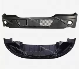 BS-KW-205-1 Front Bumper ,PP Plastic,with Stand  and Fog Light Cutout Fits Kenworth T680 2023-