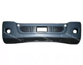 BS-FR-201 Freightliner Cascadia 2008-2017 Complete Front Bumper ,PP Plastic,with Fog Light Hole Black