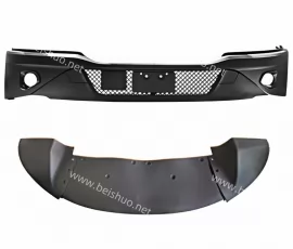 BS-KW-205-1 Front Bumper ,PP Plastic,with Stand  and Fog Light Cutout Fits Kenworth T680 2023-