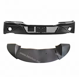 BS-KW-205-1 Front Bumper ,PP Plastic,with Stand  and Fog Light Cutout Fits Kenworth T680 2023-